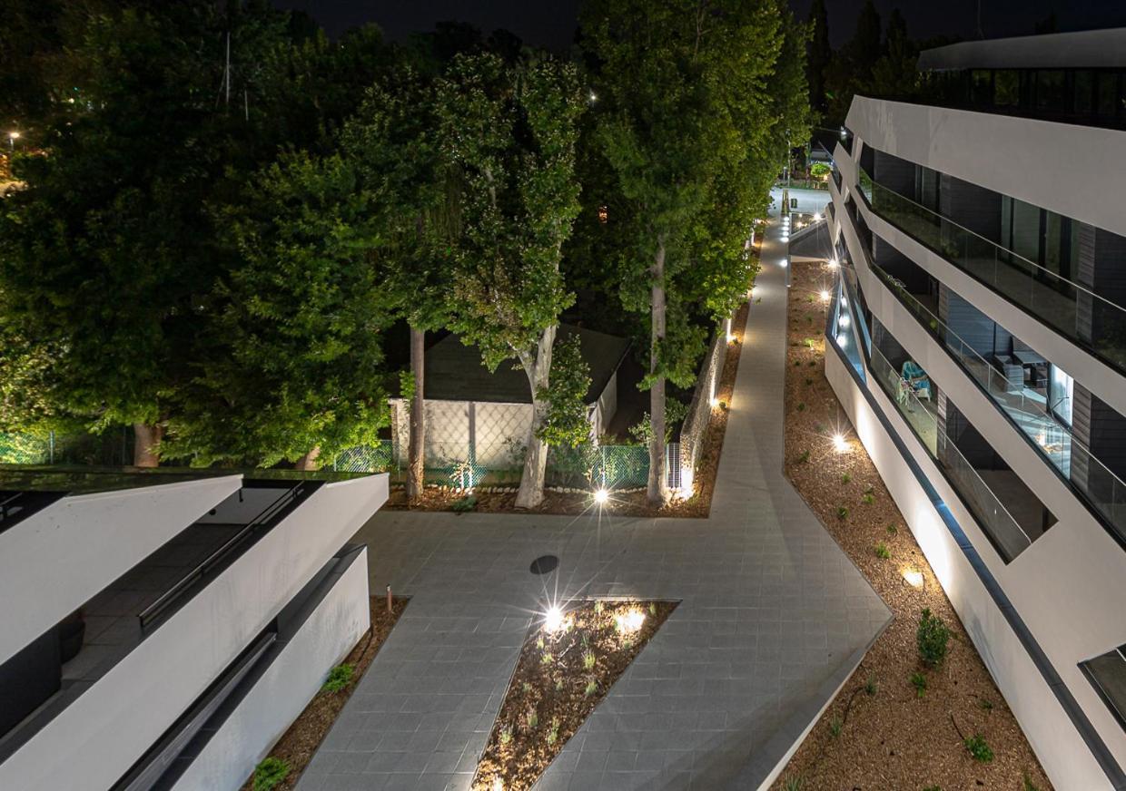 Marina Apartman Hotel Balatonszemes Bagian luar foto